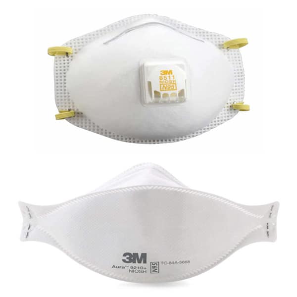 2 different types of Cannabis PPE Masks